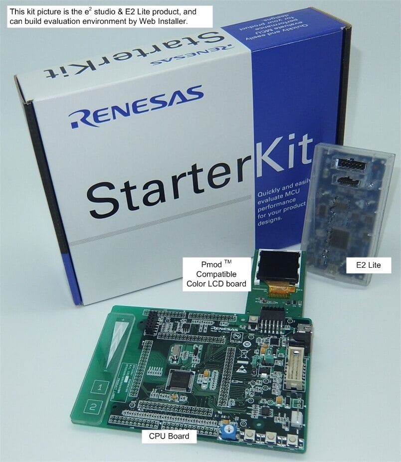 Renesas Starter Kit For RX130 128KB Discontinued Product Renesas