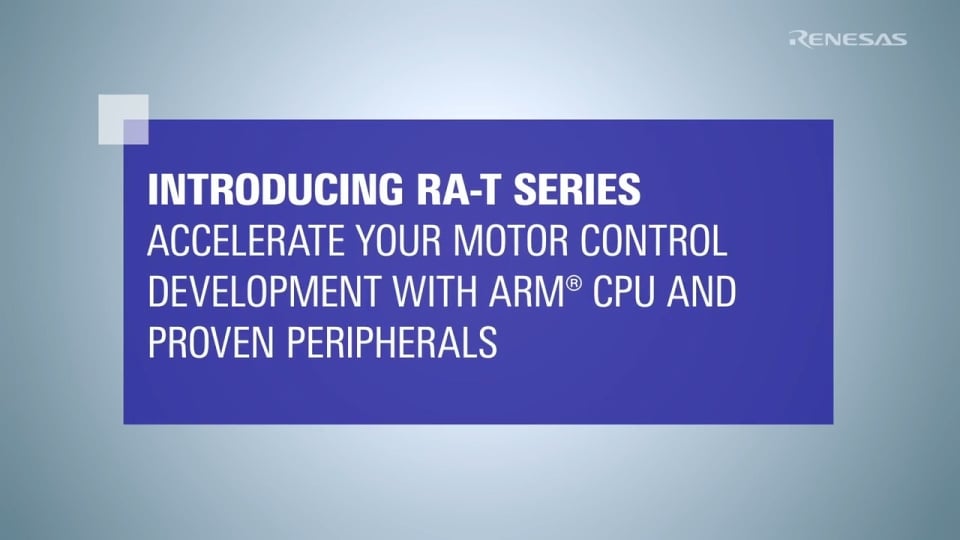 RA-T Series Product Features for Inverter Control