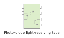 Photo diode light-receiving