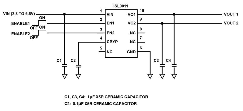 ISL9011 Functional Diagram | Renesas