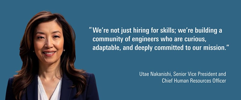 Chief Human Resources Officer Utae Nakanishi Quote
