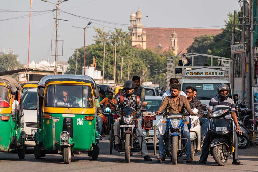 Two-wheelers dominate the India transportation market