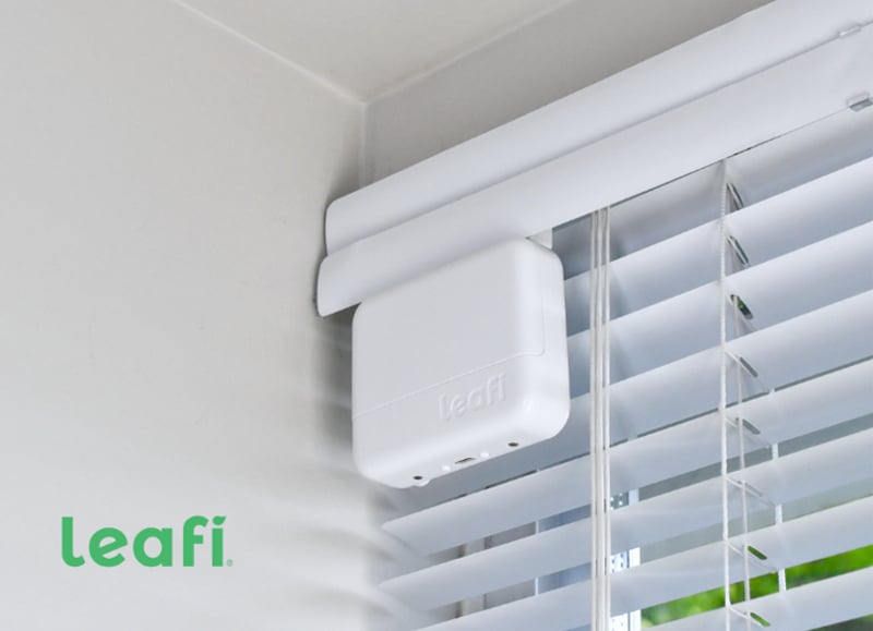 Leafi window shade automation image