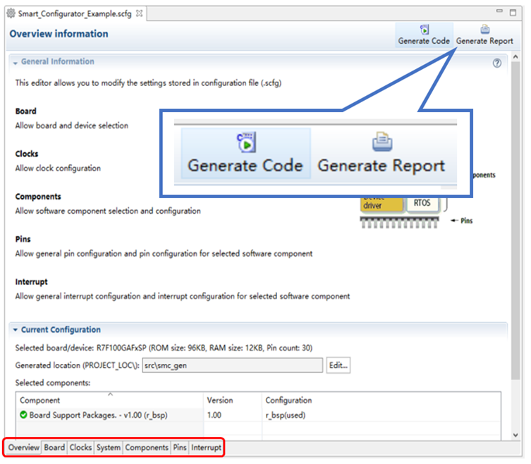 Smart Configurator - Generate Code