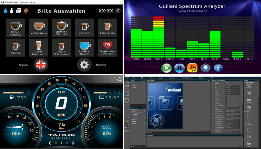 TES Guiliani GUI Framework