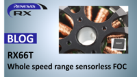 RX66T Blog: Whole Speed Range Sensorless FOC