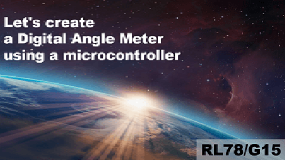 Let's Create a Digital Angle Meter Using a Microcontroller