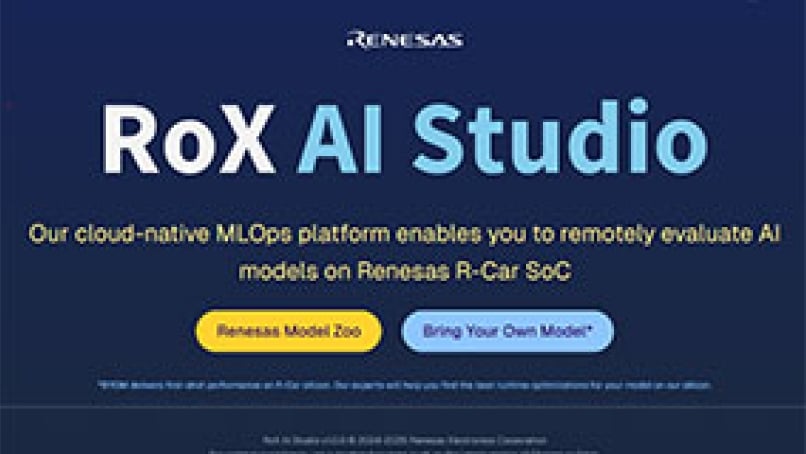Accelerate Automotive AI Innovation with RoX AI Studio Blog Image