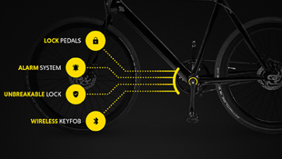 Theft prevention for e-bikes