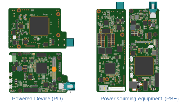 Figure 6: PoDL reference design boards