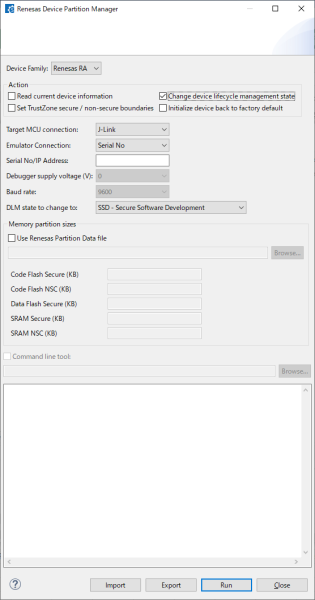 Read and modify device status