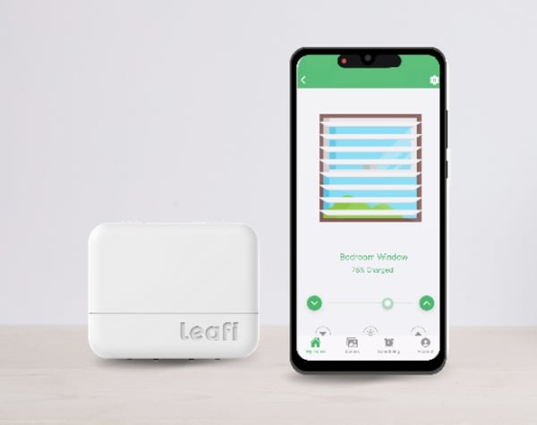 Leafi window shade automation app