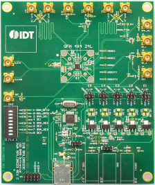 5L35023 VersaClock 3S Evaluation Board - Top