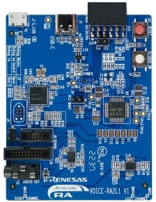 RA2L1 Voice User Demonstration Kit - Top