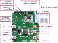 ZSPM8001KIT - Evaluation Kit (Top View)