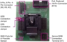 ZSSC32xx-BD - Evaluation Board (Top View)