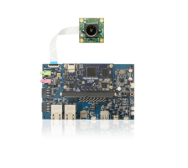 e-con e-CAM21_CURZ with Renesas RZ/V2L Evaluation Board - Top