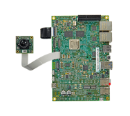 e-con e-CAM22_CURZH with Renesas RZ/V2H Evaluation Board - Top