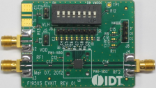 Evaluation Board for F1950 7-bit Digital Step Attenuator