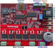 HIP4086DEMO1Z 3-Phase MOSFET Driver Demo Board