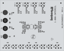 HS-OP470ARHEV1Z Rad Hard Quad Op Amp Eval Board