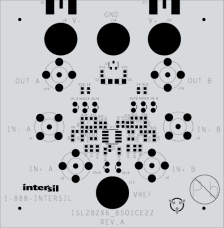 ISL28213SOICEVAL2Z Op Amp Eval Board