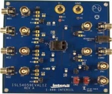 ISL54059EVAL1Z Evaluation Board