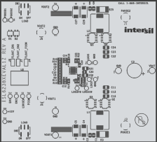 ISL6238xHI/LOEVAL1Z Power Supply Controller Eval Board