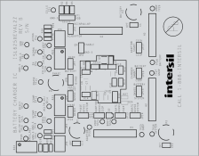 ISL6255EVAL2Z (QFN) Integrated Battery Charger Eval Board