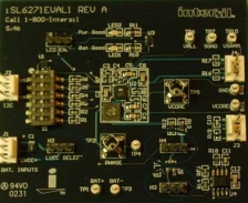 ISL6271AEVAL1 Integrated XScale Regulator Eval Board