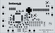 ISL70001SRHEVAL1Z Rad Hard Buck Regulator Eval Board