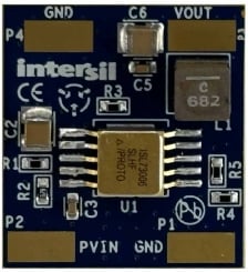 ISL73006SLHDEMO1Z Mini Demonstration Board