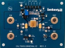 ISL75051SRHEVAL1Z Rad Hard 3A LDO Eval Board