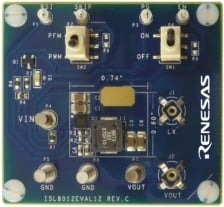 ISL8012EVAL1Z Evaluation Board