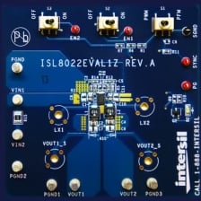 ISL8022EVAL1Z Buck Regulator Evaluation Board