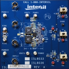 ISL8033AEVAL1Z Buck Regulator Evaluation Board