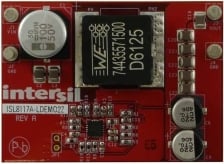 ISL8117A-LDEMO2Z Buck-Boost Demonstration Board