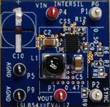 ISL85415DEMO1Z Buck Regulator Demonstration Board Top