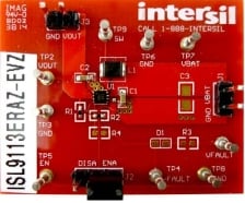 ISL9113ERAZ-EVZ Boost Converter Eval Board (WLCSP)