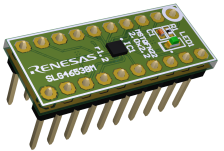 SLG46538M DIP Prototyping Board