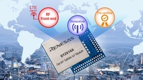 Ryz014a Lte Cat M1 Cellular Iot Module Renesas