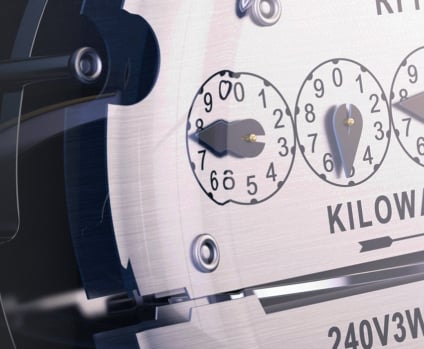 Kilowatt hour electric meter