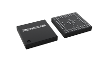 3D illustration featuring top and bottom views of LFBGA IC chip package with 100 lead count.