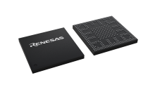 3D illustration featuring top and bottom views of LFBGA IC chip package with 456 lead count.