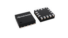 3D illustration featuring top and bottom views of STQFN chip package with 16 lead count.