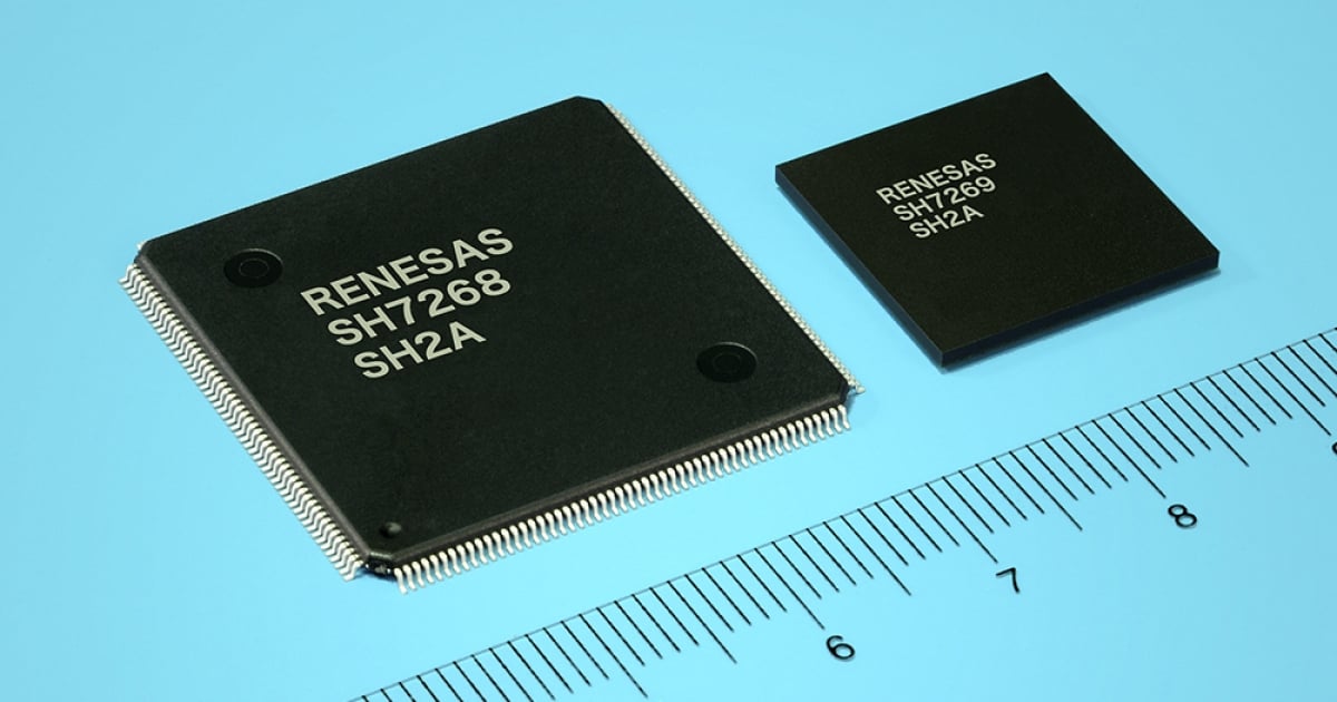 Renesas Electronics Introduces SuperH Microcontrollers with Built 
