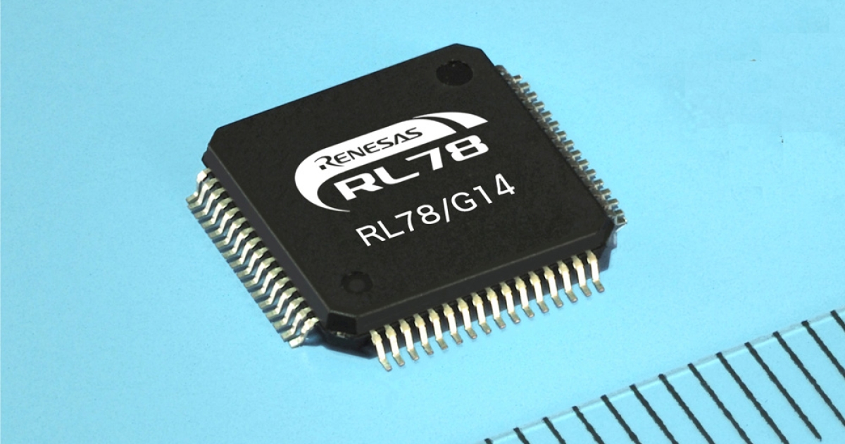 Renesas Electronics Announces New RL78 Microcontrollers with 