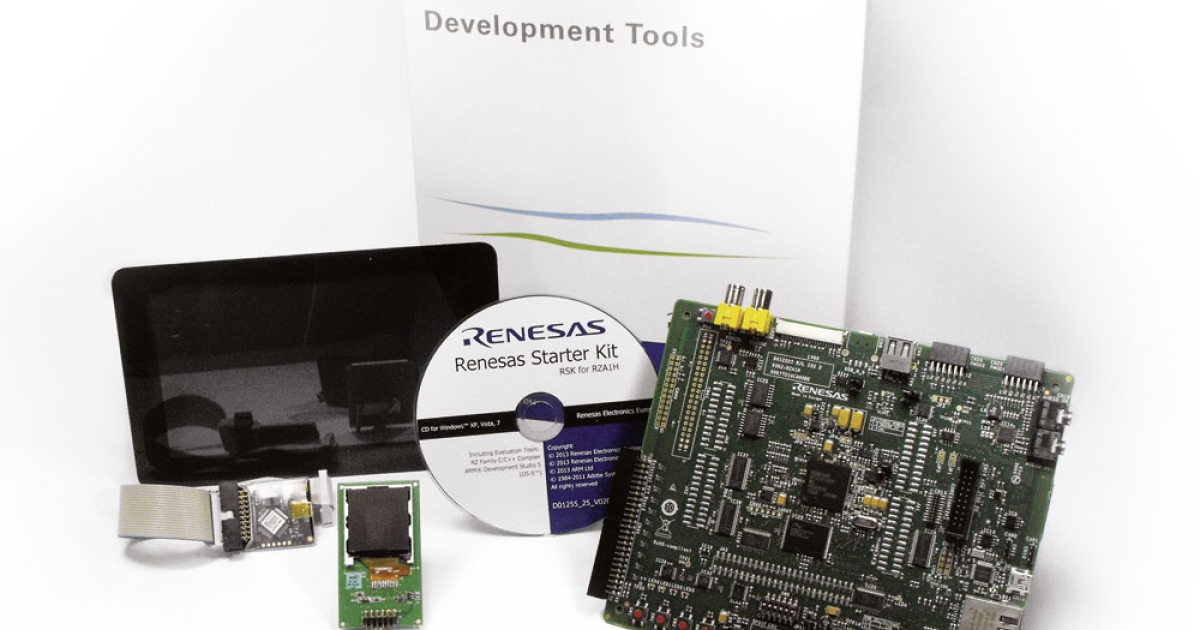 Renesas Electronics Europe Releases Starter Kit Development Tools