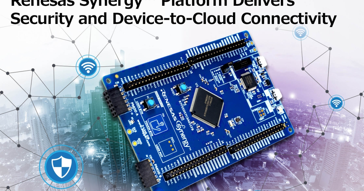 Webinar: Future Sensor Shield e Renesas Synergy, Perfeita Sinergia para IOT