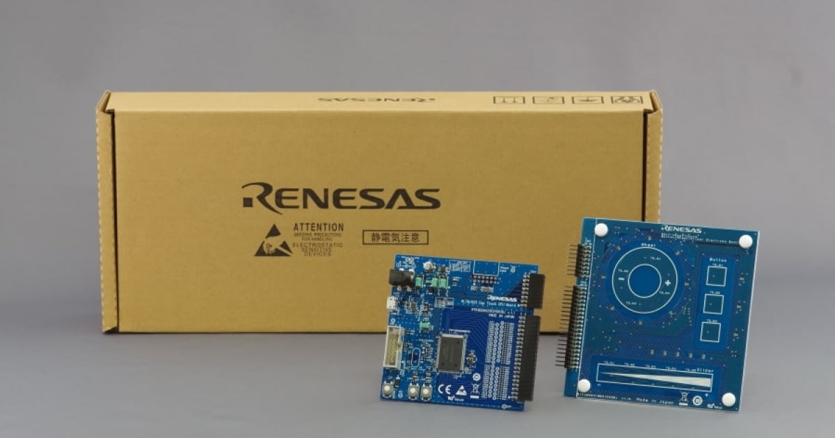 RTK0EG0030S01001BJ - RL78/G23搭載静電容量タッチ評価システム | Renesas ルネサス